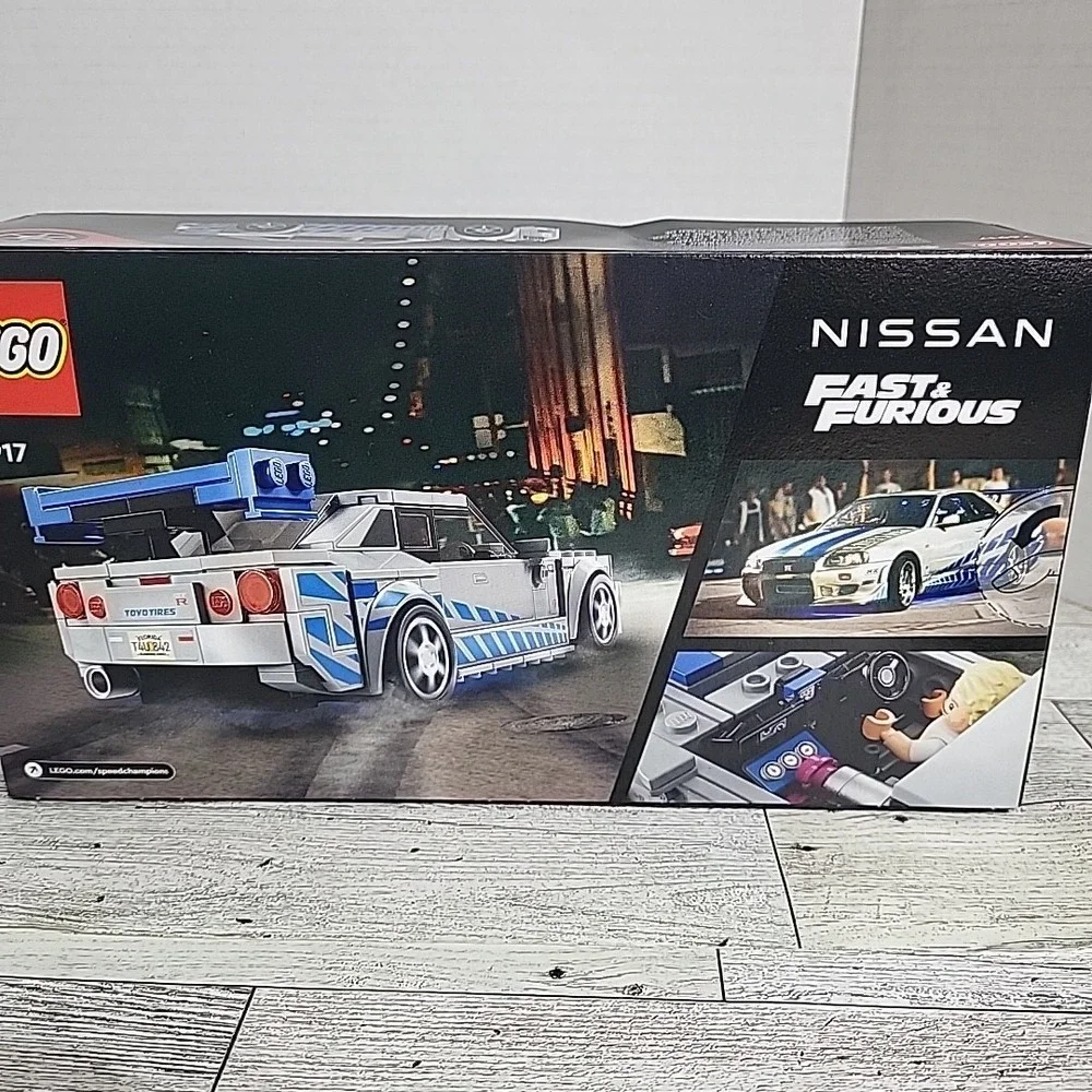 LEGO SPEED CHAMPIONS: 2‎ Fast 2 Furious Nissan Skyline GT-R (R34) (76917) NIB